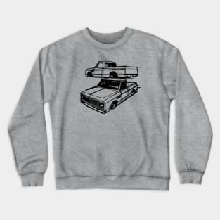 chevy mini trucks Crewneck Sweatshirt